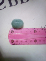 Авантюрин зеленый, натуральный камень 1 шт, 2-3 см, галтовка #7, Светлана Б.