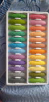 Набор восковых мелков Y-PLUS PEANUT PASTEL, для рисования, 24 пастельных цвета, картонная упаковка #4, Наталия М.