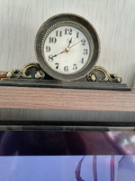 Часы настольные Рубин Классика 2514-001, черный с золотом, 26х14см #40, Екатерина М.