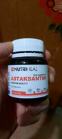 Астаксантин из красных морских водорослей для сердца, astaxanthin против старения, Nutriheal, таблетки, 60 шт. Витаминный комплекс для красоты и молодости кожи, волос и ногтей, anti age эффект. #13, Сергей К.