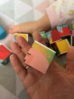 Развивающие кубики для малышей "Мама и малыш" (12 штук) Серия Baby Toys (подарок на день рождения, для мальчика, для девочки) Десятое королевство #8, Elena L.