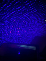 Автомобильный проектор звездного неба, подсветка салона автомобиля, ночник, светодиодная подсветка от usb, разные режимы работы, длина 21 см, цвет синий #45, Александр Н.