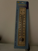 Термометр комнатный для дома и помещений деревянный #1, Марк Р.
