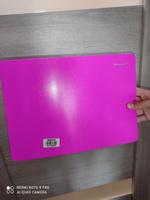 Доска / коврик для лепки Silwerhof Neon, А4, прямоугольная, пластик, розовая, толщина 1000 мкм #17, Анастасия Г.