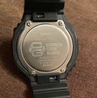 Часы наручные мужские Casio G-SHOCK GA-2100-1A1 Японские оригинальные водонепроницаемые часы с гарантией от официального дилера #3, Иван О.