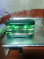 Kcmultifunc Увлажнитель воздуха увлажнитель воздуха для дома с разноцветной RGB LED подсветка, Увлажнитель воздуха настольный USB., зеленый #2, Наталья Д.