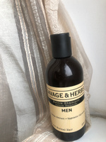 Шампунь для нормальных и жирных волос мужской профессиональный глубокой очистки SAVAGE&HERBS травяной, восстанавливающий, на подарок, средство для кожи головы #32, Варвара А.
