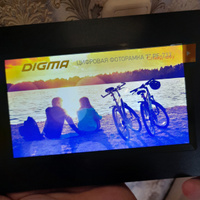 Цифровая фоторамка Digma PF-733 TFT, 800x480, 7", черный, USB/SD/SDHC/MMC #12, Светлана С.