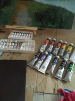 Масляные краски Tician Малевичъ, краски масляные художественные, изумрудная, 46 мл #128, ПД УДАЛЕНЫ