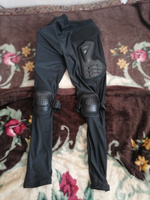 Мотобрюки ASPOLIFE Мотокросс  Защитные мотоштаны - мотозащитные брюки для мужчин и женщин, мотоэкипировка XL, черные #45, Алексей Т.