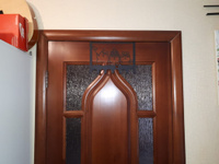 Вешалка на дверь навесная металлическая с крючками для одежды "Селфи коты" #7, Света П.