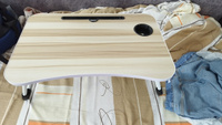 Стол/ подставка в кровать для ноутбука/ планшета/ завтрака Raybe RB-500 60х40см #7, Кристина П.