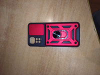 Чехол противоударный armors для Xiaomi Redmi Note 11 и Note 11S 4G / Редми Нот 11 и Редми Нот 11s 4G с защитой камеры (Красный) #61, Сергей Д.