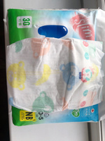 Подгузники 1 размер NB для новорожденных детей от 0 до 5 кг 30 шт на липучках / Детские ультратонкие японские премиум памперсы для мальчиков и девочек / Nao #119, Наталья К.