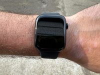Смарт-часы Apple Watch Series 8 GPS 45mm, темная ночь, с ремешком M/L #26, Радий Н.