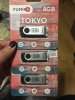 Флешка FUMIKO TOKYO 4гб черная (USB 2.0 с подсветкой) #42, Ирина Т.