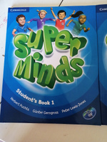 Комплект Super Minds 1: Student's Book and Workbook (Учебник, рабочая тетрадь, 2 книги) + 2 CD-диска / Cambridge #3, Анна К.