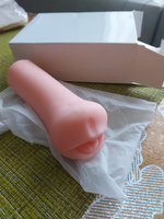 Мастурбатор мужской Rabby, резиновая женская вагина и рот для мужчин, реалистичная силиконовая секс игрушка без вибрации #74, Елена М.