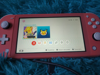 Игровая консоль Nintendo Switch Lite, коралловый, розовый #8, Екатерина Б.