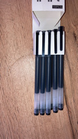 Гелевые ручки черные для школы 10 шт для ЕГЭ ( ОГЭ ), набор ручек Magic Box #52, Исмаил