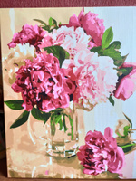 Картина по Номерам на Холсте на Подрамнике 40 x 50 Цветы #65, Дарина Л.