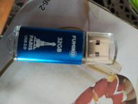 Флешка FUMIKO MOSCOW 32гб синяя (USB 2.0 в пластиковом корпусе с индикатором) #156, Леонид К.