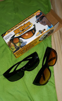 Комплект антибликовые очки для водителя / солнцезащитные / 2 шт в комплекте #21, Александр Г.