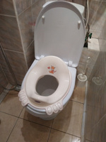 Сиденье для унитаза детское пластиковое, накладка для туалета детям, сидушка стульчак 2+ #41, Наталья