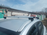 Багажник на интегрированные рейлинги Интегра для Lada Vesta SW / SW Cross с аэродинамическими дугами / Лада Веста СВ / СВ Кросс #8, КИРИЛЛ В.