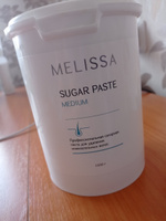 Профессиональная сахарная паста для депиляции MELISSA (плотность MEDIUM), 1500 грамм. #92, Архиреева В.
