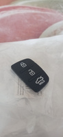 Кнопки автомобильного ключа зажигания для Hyundai Solaris Elantra ix35 Santa Fe i40 / Хендай Солярис Элантра Сфнта Фэ - 1 штука (для 3-х кнопочного ключа) #7, Вероника Ф.