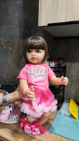 Кукла для девочки Reborn QA BABY "Мерилин" детская игрушка с аксессуарами и одеждой, большая, реалистичная, коллекционная #50, Надежда К.