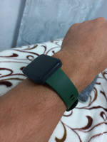 Силиконовый ремешок для Xiaomi Redmi Watch 2 Lite, POCO Watch / Ремешок для смарт-часов Сяоми Редми Вотч 2 Лайт и Поко Вотч, Зеленый #119, Макс К.