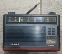 Bluetooth радиоприемник в стиле "Ретро" со сменным аккумулятором и фонариком Meier M-8001BT Red #4, Владимир Тощев