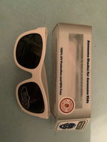 Детские солнцезащитные очки Babiators Navigator Шаловливый белый (3-5 лет) с мягким чехлом #63, Анна А.
