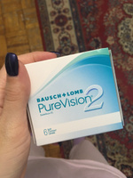 Контактные линзы для глаз Bausch & Lomb Pure Vision 2 ежемесячные 6 шт 8.6 -5.75 #40, Elly V.