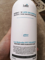 Lador Шампунь для волос безсульфатный с кератином Keratin LPP Shampoo Ph 6.0, 530 мл. #33, Алимет Е.