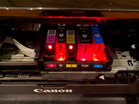 Картриджи для принтера Canon PGI-450/CLI-451 XL INKO для Canon PIXMA iP7240, MG5440, MG5540, MG5640, MX724, MX924, iX6840 5 цветов #8, Николай