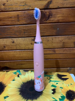 Электрическая ультразвуковая зубная щетка для детей Bet-Electric детская, Розовая #6, Виктор К.
