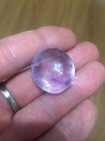 Натуральный камень самоцвет Аметист прозрачный лиловый оберег талисман амулет  2,5+ см  #1, Александр Ш.