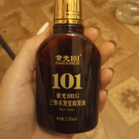 Zhangguang 101 G Fabao Tonic Лосьон для волос, себорегулирующий, китайское натуральное средство против себореи, выпадения волос и алопеции, Чжангуан 101G Фабао тоник, 120мл #1, Сафиябону Я.