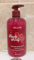 OLLIN Бальзам BEAUTY FAMILY для ухода за волосами с кератином и протеинами шелка 500 мл #88, Алена К.