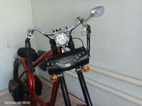 мотоцикл кожаная сумка,Размер(26.5*11,5*11,5) sissy бар сумка. #5, Александр К.