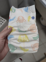 Подгузники на липучках 3 размер M от 6 до 11 кг для новорожденных детей 46 шт / Детские ультратонкие японские премиум памперсы для мальчиков и девочек / NAO #161, Татьяна Ч.