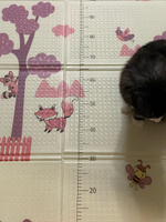 Коврик детский для ползания складной развивающий игровой 120х180/ термоковрик для новорожденных малышей моющийся/ Лес и мишка #61, Виктория Т.