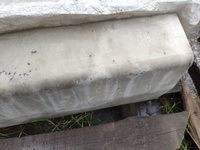 Форма для бетона "Бордюр Магистральный" изготовлено по ГОСТу, 1 шт, 100х30х18 см / Для тротуарной плитки, Для дорожки / плитка садовая #8, Виталий Б.