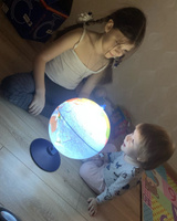 Глобус Земли Globen физико-политический с подсветкой от батареек, диаметр 25 см #21, Татьяна Д.