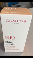Clarins Skin Illusion Увлажняющий тональный крем с легким покрытием SPF 15, 109 wheat, 30 мл #6, Филюшин Кирилл