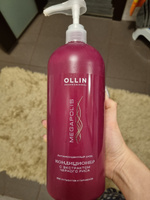 OLLIN PROFESSIONAL Кондиционер MEGAPOLIS для восстановления волос черный рис 1000 мл #10, Violetta A.