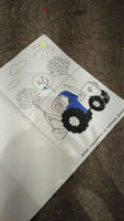 Раскраска детская для девочек 30х48см Синий трактор Любимая ферма 24 стр #38, Инна И.